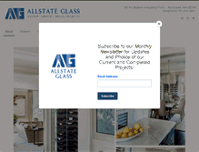 Tablet Screenshot of allstateglassshowers.com